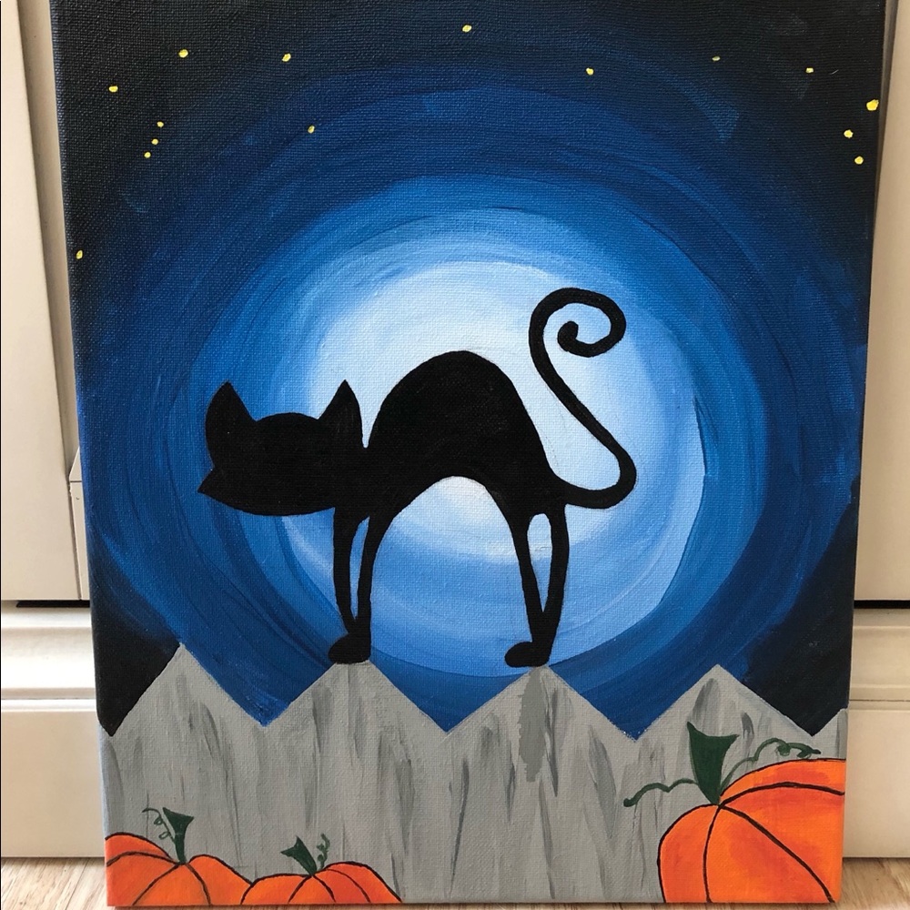 Canvas painting